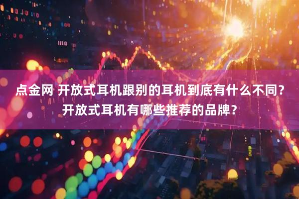 点金网 开放式耳机跟别的耳机到底有什么不同？开放式耳机有哪些推荐的品牌？